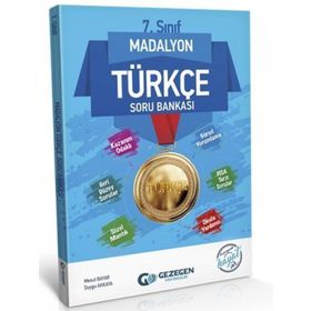 7.Sınıf Türkçe Soru Bankası Madalyon-Gezegen Yayınları