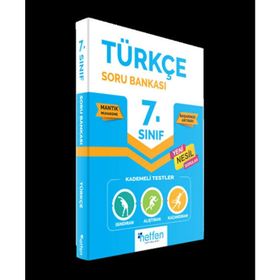 7. Sınıf Türkçe Soru Bankası Netfen Yayınları