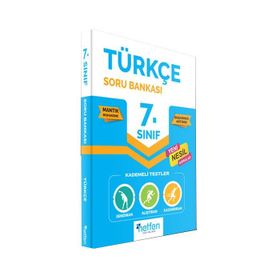 7. Sınıf Türkçe Soru Bankası Netfen Yayınları