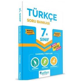 7. Sınıf Türkçe Soru Bankası Netfen Yayınları