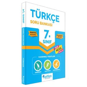 7. Sınıf Türkçe Soru Bankası Netfen Yayınları