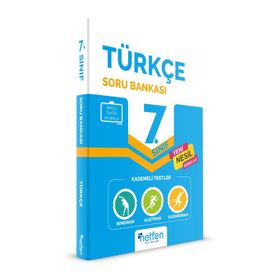7. Sınıf Türkçe Soru Bankası Netfen Yayınları