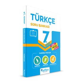 7. Sınıf Türkçe Soru Bankası Netfen Yayınları