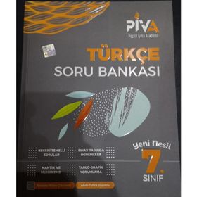 7. Sınıf Türkçe Soru Bankası-Piva Yayınları
