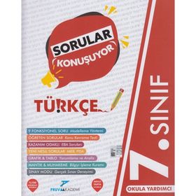 7. Sınıf Türkçe Soru Bankası Pruva Akademi Yayınları