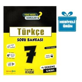 7. Sınıf Türkçe Soru Bankası-Üçgen Akademi Yayınları