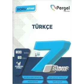 7. Sınıf Türkçe Soru Kitabı - Pergel Yayınları