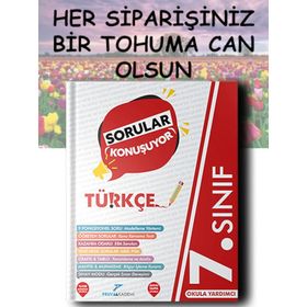 7. Sınıf Türkçe Sorular Konuşuyor Soru Bankası-Pruva Akademi Yayınları