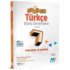 7. Sınıf Türkçe Spoiler Deneme-Martı Yayınları