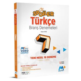 7. Sınıf Türkçe Spoiler Deneme-Martı Yayınları