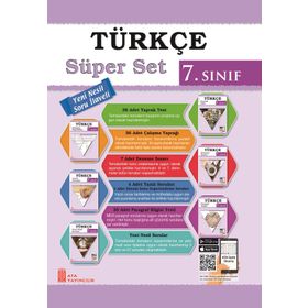 7. Sınıf Türkçe Süper Set Ata Yayınları