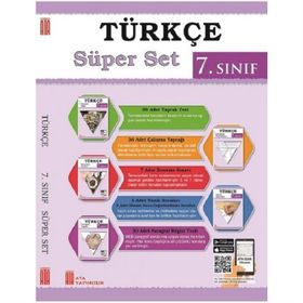7. Sınıf Türkçe Süper Set Ata Yayınları