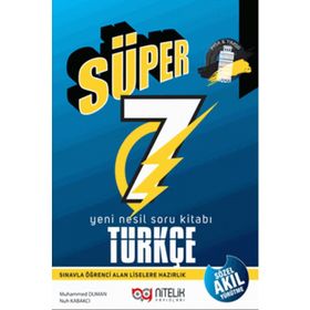 7. Sınıf Türkçe Süper Yeni Nesil Soru Kitabı-Nitelik Yayınları