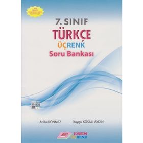 7. Sınıf Türkçe Üç Renk Soru Bankası Esen Yayınları
