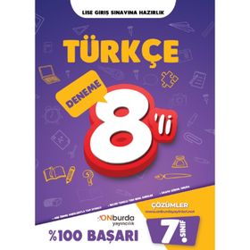 7. Sınıf Türkçe Yeni Nesil Branş Denemeleri-Onburda Yayınları