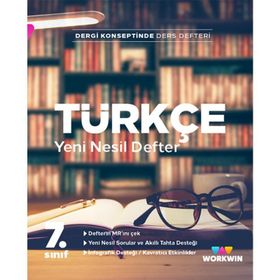 7. Sınıf Türkçe Yeni Nesil Defter-Workwin Plus Yayınları
