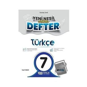 7. Sınıf Türkçe Yeni Nesil Nitelikli Defter Nitelik Yayınları