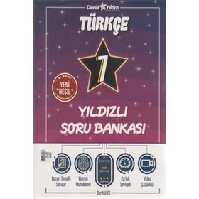 7. Sınıf Türkçe Yıldızlı Soru Bankası-Deniz Yıldızı Yayınları