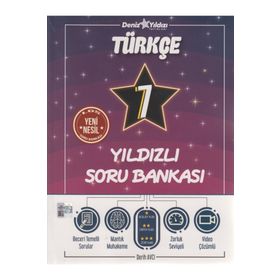 7. Sınıf Türkçe Yıldızlı Soru Bankası-Deniz Yıldızı Yayınları