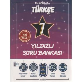 7. Sınıf Türkçe Yıldızlı Soru Bankası-Deniz Yıldızı Yayınları