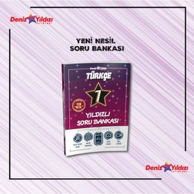 7. Sınıf Türkçe Yıldızlı Soru Bankası-Deniz Yıldızı Yayınları