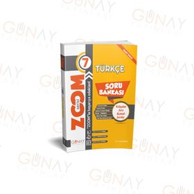 7. Sınıf Türkçe Zoom Soru Bankası-Günay Yayınları