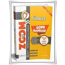 7. Sınıf Türkçe Zoom Soru Bankası-Günay Yayınları