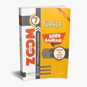 7. Sınıf Türkçe Zoom Soru Bankası-Günay Yayınları