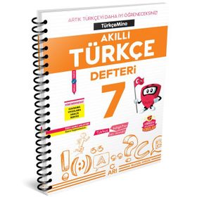 7.Sınıf Türkçemino Akıllı Türkçe Defteri Arı Yayıncılık