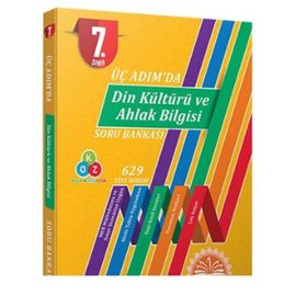 7. Sınıf Üç Adımda Din Kültürü ve Ahlak Bilgisi Soru Bankası-Üç Adım Yayınları