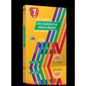 7. Sınıf Üç Adımda Din Kültürü ve Ahlak Bilgisi Soru Bankası-Üç Adım Yayınları