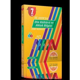 7. Sınıf Üç Adımda Din Kültürü ve Ahlak Bilgisi Soru Bankası-Üç Adım Yayınları
