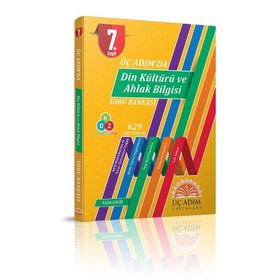 7. Sınıf Üç Adımda Din Kültürü ve Ahlak Bilgisi Soru Bankası-Üç Adım Yayınları