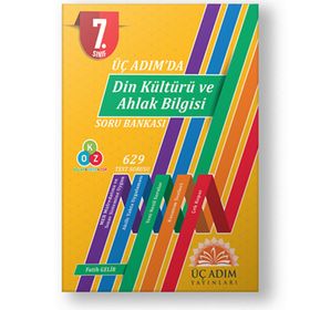 7. Sınıf Üç Adımda Din Kültürü ve Ahlak Bilgisi Soru Bankası-Üç Adım Yayınları