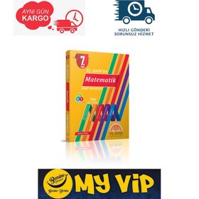 7.Sınıf Üç Adım'da Matematik Soru Bankası-3 Adım Yayınları