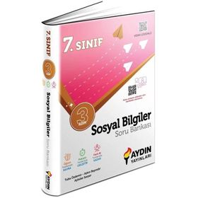 7.Sınıf Üç Adım'da Sosyal Bilgiler Soru Bankası 3 Adım Yayınları