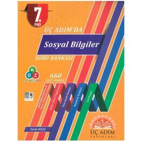 7. Sınıf Üç Adımda Sosyal Bilgiler Soru Bankası-Üç Adım Yayınları