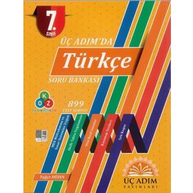7.sınıf Üç Adım'da Türkçe Soru Bankası-Üç Adım Yayınları