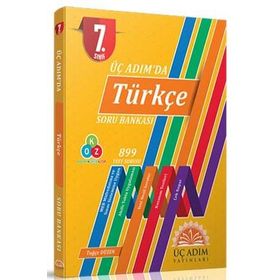 7.sınıf Üç Adım'da Türkçe Soru Bankası-Üç Adım Yayınları