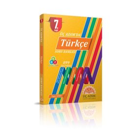 7.sınıf Üç Adım'da Türkçe Soru Bankası-Üç Adım Yayınları