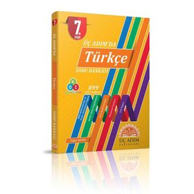 7.sınıf Üç Adım'da Türkçe Soru Bankası-Üç Adım Yayınları