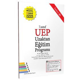 7. Sınıf UEP Uzaktan Eğitim Programı Kasım Aralık Ocak-Tonguç Yayınları