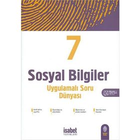 7.Sınıf Uygulamalı Sosyal Bilgiler Soru Dünyası Bankası İsabet Yayınları