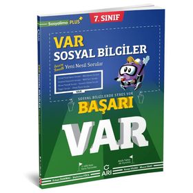 7. Sınıf VAR Sosyal Bilgiler Yeni Nesil Soru Bankası-Arı Yayınları