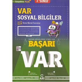 7. Sınıf VAR Sosyal Bilgiler Yeni Nesil Soru Bankası-Arı Yayınları