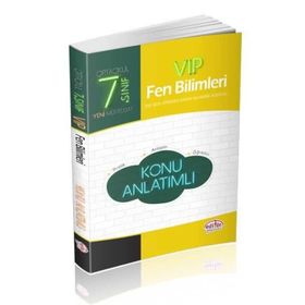 7. Sınıf VIP Fen Bilimleri Konu Anlatımlı - Editör Yayınları