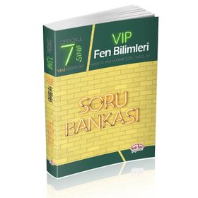 7. Sınıf VIP Fen Bilimleri Soru Bankası Editör Yayınları