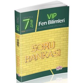 7. Sınıf VIP Fen Bilimleri Soru Bankası Editör Yayınları