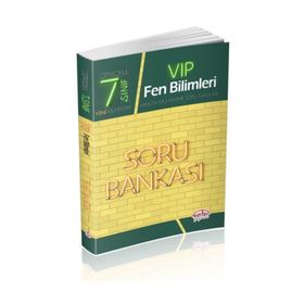 7. Sınıf VIP Fen Bilimleri Soru Bankası Editör Yayınları