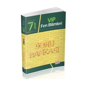 7. Sınıf VIP Fen Bilimleri Soru Bankası Editör Yayınları